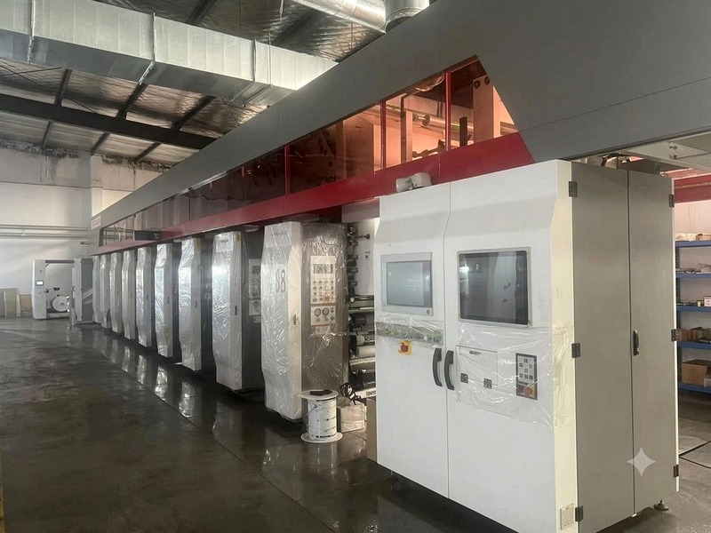 Jenson Packing Gravure Printing Machine — Multi-Color Flexo Printing Equipment
