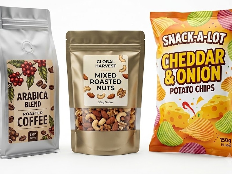 Jenson Packing Food Packaging Bags — Custom Printed Bags for Coffee and Snacks Manufacturer