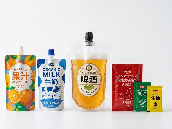 Jenson Packing Liquid Packaging Pouch